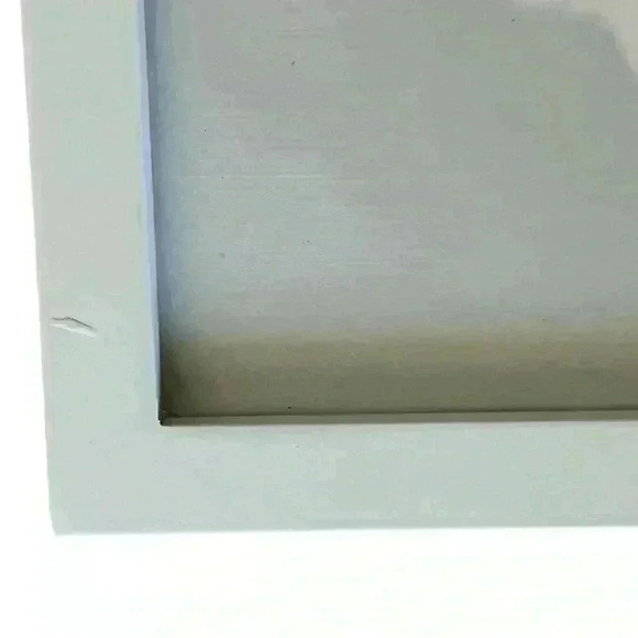 Framed artwork wall decor Inhale and Exhale white with black cursive white frame - Picture 8 of 10